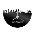 Skyline Clock Waalwijk Black Glossy