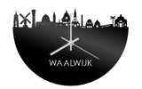Skyline Klok Waalwijk Zwart Glanzend