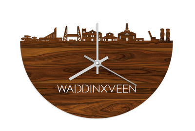 Skyline Clock Waddinxveen Rosewood