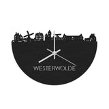 Skyline Clock Westerwolde Black