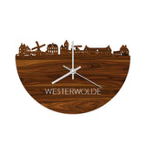 Skyline Clock Westerwolde Rosewood