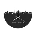 Skyline Clock Winterswijk Black