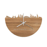Skyline Klok WoodWideCities Eiken