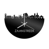 Skyline Klok Zaanstreek Zwart Glanzend