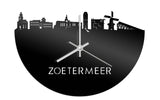 Skyline Klok Zoetermeer Zwart Glanzend