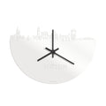 Skyline Klok Zutphen Wit Glanzend