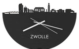 Skyline Clock Zwolle Black