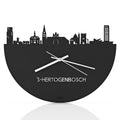 Skyline Clock Den Bosch Black