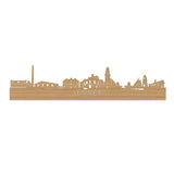 Skyline Lemmer Bamboe houten cadeau decoratie relatiegeschenk van WoodWideCities
