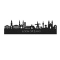 Skyline Loon op Zand Black