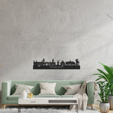 Skyline Middelburg Zwart houten cadeau decoratie relatiegeschenk van WoodWideCities