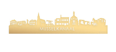 Skyline Musselkanaal Gold Metallic