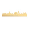 Skyline Musselkanaal Metallic Goud gerecycled kunststof cadeau decoratie relatiegeschenk van WoodWideCities