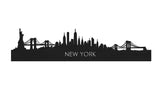 Skyline New York Black