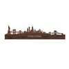 Skyline New York Noten houten cadeau decoratie relatiegeschenk van WoodWideCities