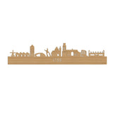 Skyline Oss Bamboe houten cadeau decoratie relatiegeschenk van WoodWideCities