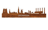 Skyline Oud Groningen Palissander