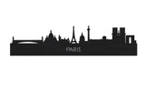 Skyline Parijs Black