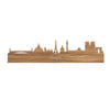 Skyline Parijs Eiken houten cadeau decoratie relatiegeschenk van WoodWideCities
