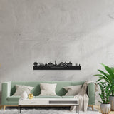 Skyline Purmerend Zwart houten cadeau decoratie relatiegeschenk van WoodWideCities