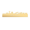 Skyline Rio de Janeiro Metallic Goud gerecycled kunststof cadeau decoratie relatiegeschenk van WoodWideCities