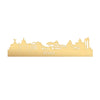 Skyline Rome Metallic Goud gerecycled kunststof cadeau decoratie relatiegeschenk van WoodWideCities