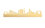 Skyline Rotterdam Goud Metallic