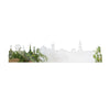 Skyline Scheveningen Spiegel gerecycled kunststof cadeau decoratie relatiegeschenk van WoodWideCities