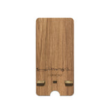 Skyline Telefoonhouder Curaçao houten cadeau decoratie relatiegeschenk van WoodWideCities