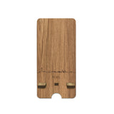 Skyline Telefoonhouder Texel houten cadeau decoratie relatiegeschenk van WoodWideCities
