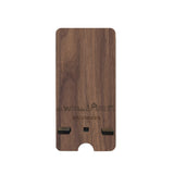 Skyline Telefoonhouder Wageningen houten cadeau decoratie relatiegeschenk van WoodWideCities