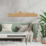 Skyline Terschelling Bamboe houten cadeau decoratie relatiegeschenk van WoodWideCities