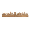 Skyline Valkenswaard Eiken 80 cm Zonder verlichting  houten cadeau decoratie relatiegeschenk van WoodWideCities
