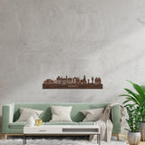 Skyline Venlo Noten houten cadeau decoratie relatiegeschenk van WoodWideCities
