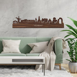 Skyline Venray Noten houten cadeau decoratie relatiegeschenk van WoodWideCities