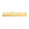 Skyline Westerwolde Metallic Goud gerecycled kunststof cadeau decoratie relatiegeschenk van WoodWideCities