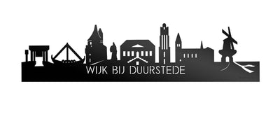 Skyline Wijk bij Duurstede Zwart Glanzend