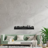 Skyline Woerden Zwart houten cadeau decoratie relatiegeschenk van WoodWideCities