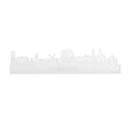 Skyline Zaanstreek Wit Glanzend