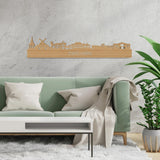 Skyline Zuidlaren Bamboe houten cadeau decoratie relatiegeschenk van WoodWideCities