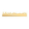 Skyline Zuidlaren Metallic Goud gerecycled kunststof cadeau decoratie relatiegeschenk van WoodWideCities