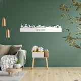 Skyline Zuidlaren Wit glanzend gerecycled kunststof cadeau decoratie relatiegeschenk van WoodWideCities
