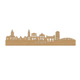 Skyline Zutphen Bamboe houten cadeau decoratie relatiegeschenk van WoodWideCities