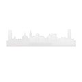 Skyline 's-Hertogenbosch Wit Glanzend