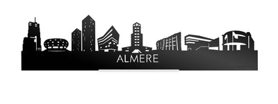Standing Skyline Almere Black Glossy