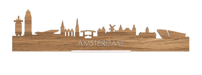 Standing Skyline Amsterdam Oak