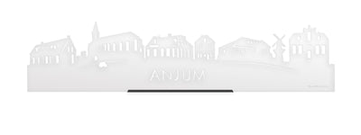 Standing Skyline Anjum White Glossy