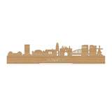 Standing Skyline Arnhem Bamboe 40 cm  houten cadeau decoratie relatiegeschenk van WoodWideCities