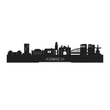 Standing Skyline Arnhem Black 40 cm  houten cadeau decoratie relatiegeschenk van WoodWideCities