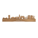 Standing Skyline Arnhem Eiken 40 cm  houten cadeau decoratie relatiegeschenk van WoodWideCities
